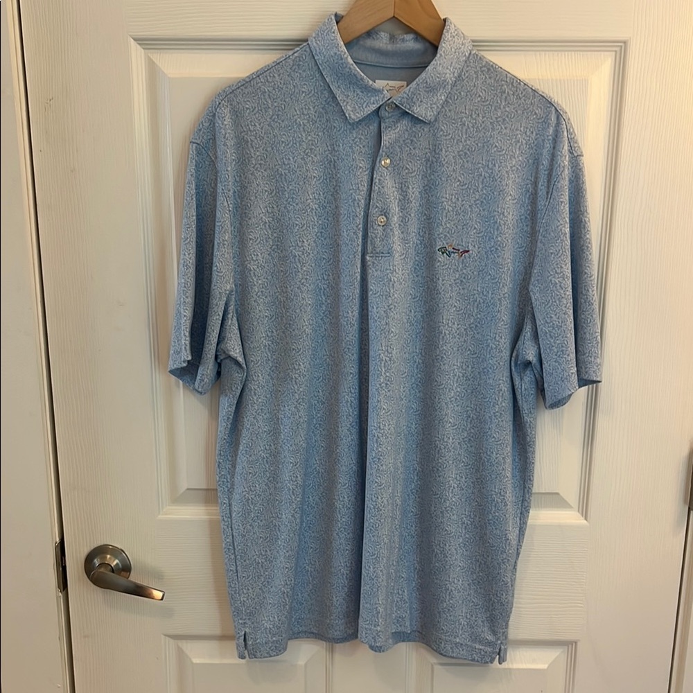 Greg Norman Collection Light Blue Polo Shirt